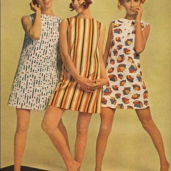 Vintage Handmade Women Dress Size M Not Tag Size - Picture 10 of 11